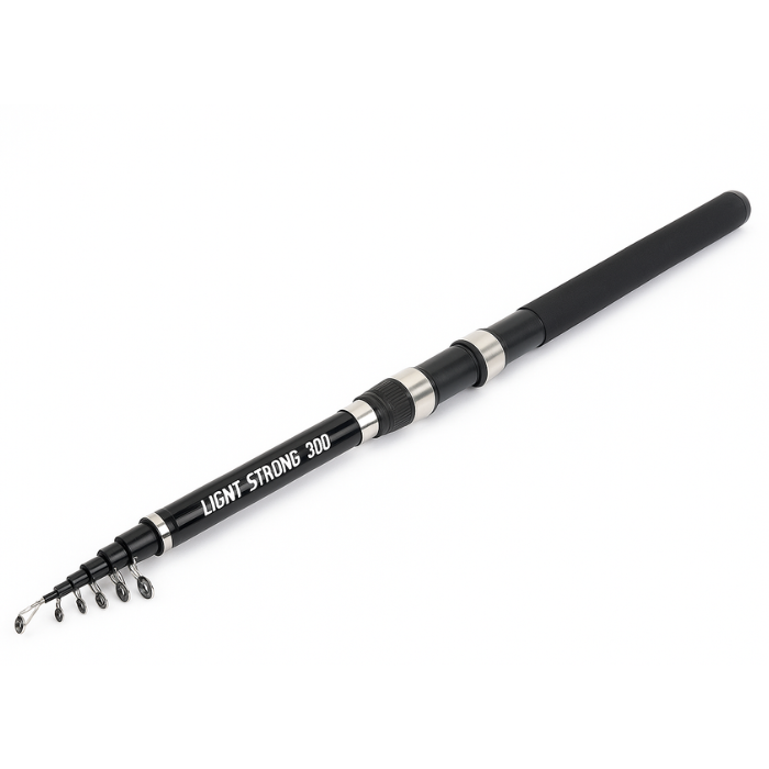 Vara de Pesca Spinning Telescópica 1.5M/1.8M/2.1M/2.4M/2.7M/3.0M