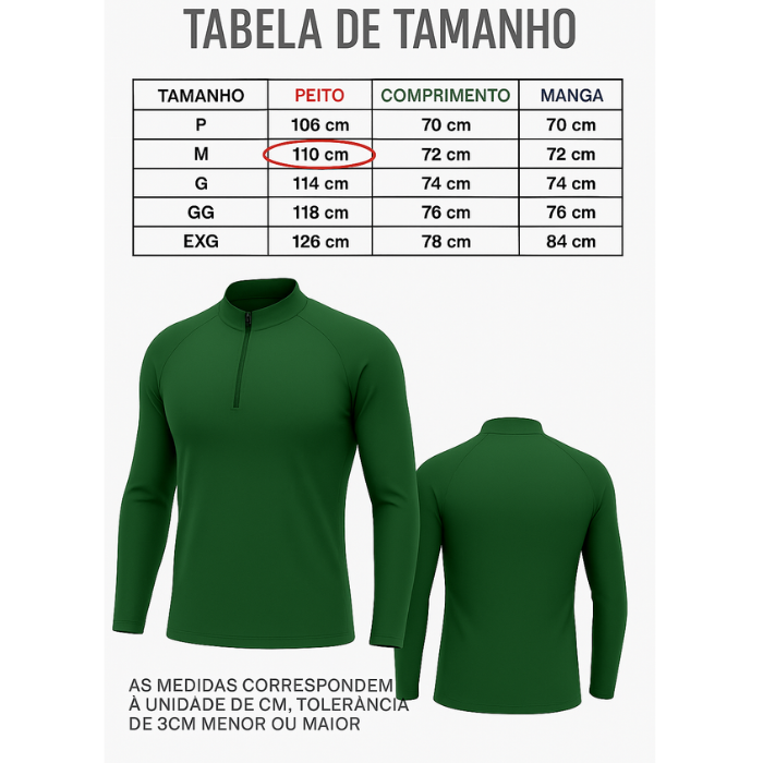 Camisa Brasil Proteção UV50+