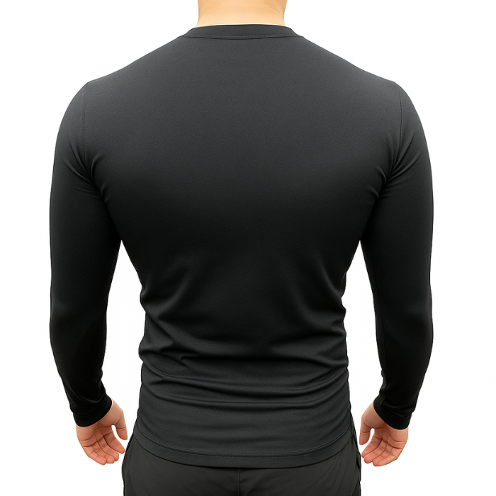 Camisa Preta Segunda Pele Proteção UV50+