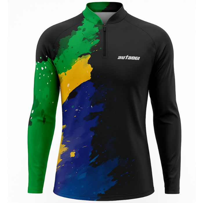 Camisa Brasil Proteção UV50+