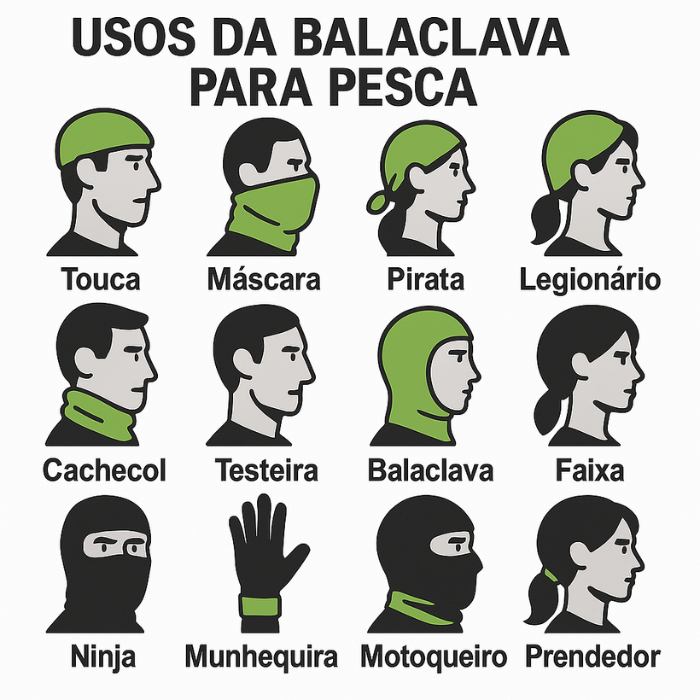 Balaclava Proteção UV50+