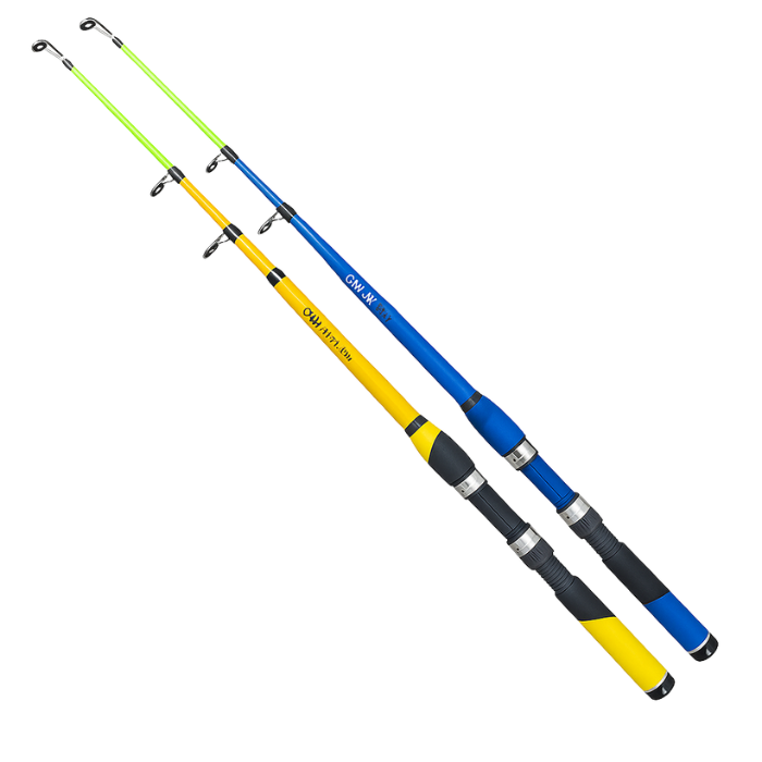 Kit 2 Varas De Pesca 60-120lbs Esportiva 1.8M